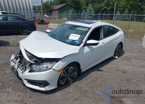 2016 Honda Civic Ex-T from USA, damaged, VIN 19XFC1F38GE203843